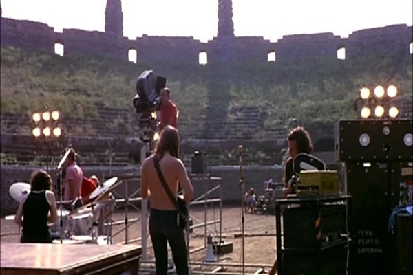 Pink Floyd edita por primera vez como álbum su concierto en el anfiteatro romano de Pompeya