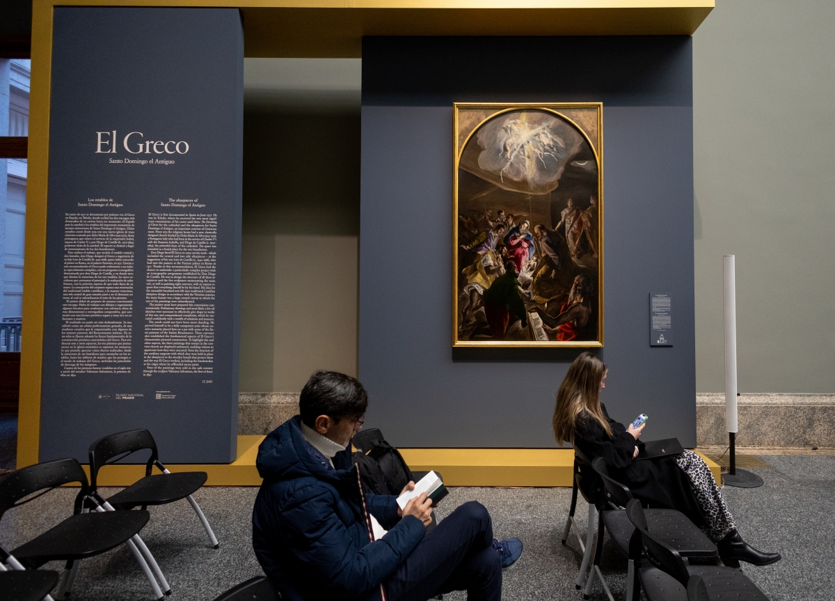 Ver las Meninas o las obras del Greco en mitad de la noche