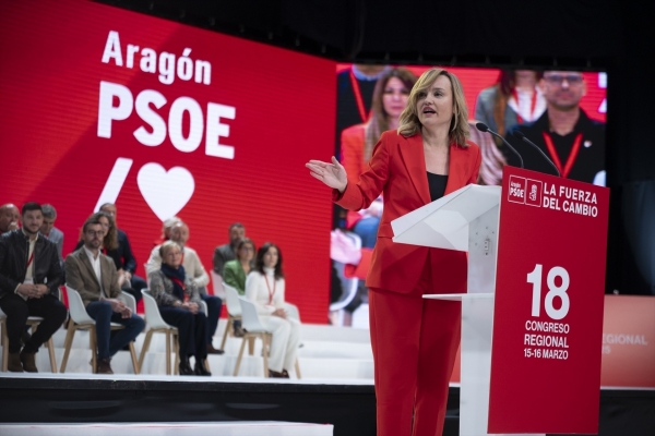  Pilar Alegría acumula ya cuatro cargos en el PSOE, incluso en el Parlamento de Aragón sin ser diputada