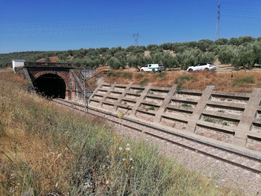 Transportes adjudica por 26,5 millones de euros las obras para adaptar 13 túneles de Ciudad Real, Jaén y Córdoba a los servicios de Autopista Ferroviaria