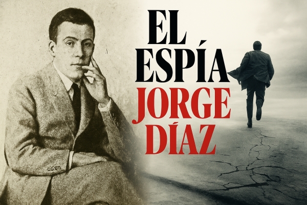 El judío que espió para Alemania en las dos Guerras Mundiales, en la última novela de Jorge Díaz (Carmen Mola)