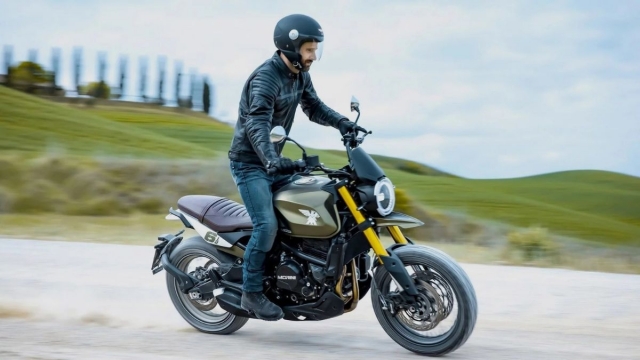 El estilo retro triunfa en las dos ruedas: así es la Seiemezzo SCR