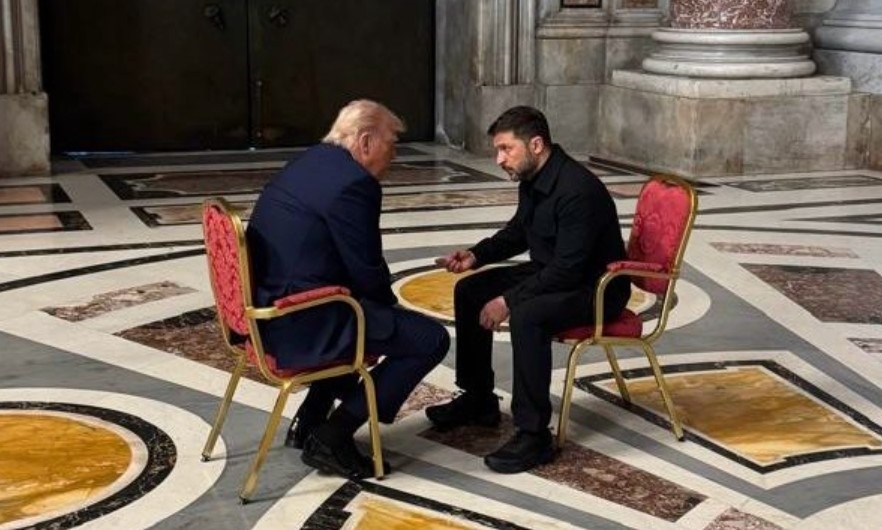 El cara a cara entre los dos presidentes