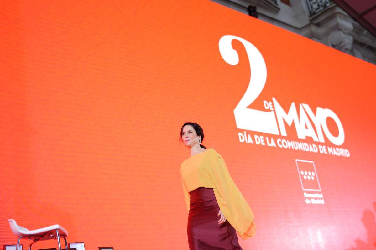 Isabel Díaz Ayuso en los actos del 2 de Mayo - CAM