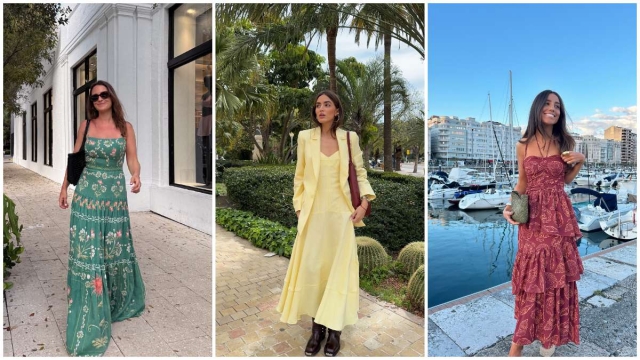 Siete vestidos de entretiempo para combinar tanto con blazer como con bailarinas o cuñas