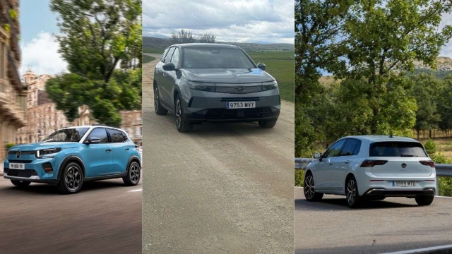 C3, Grandland y Golf:  tecnología micro híbrida y etiqueta ECO en tres formatos diferentes