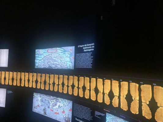 Uno de los papiros más antiguos del mundo exhibido por primera vez en la BNE
