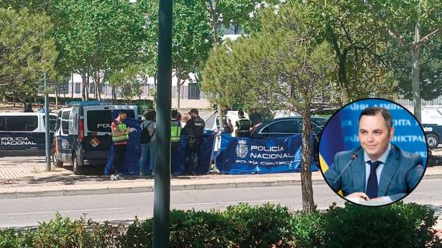 Así ejecutaron a un expolítico ucraniano junto al Colegio Americano: 