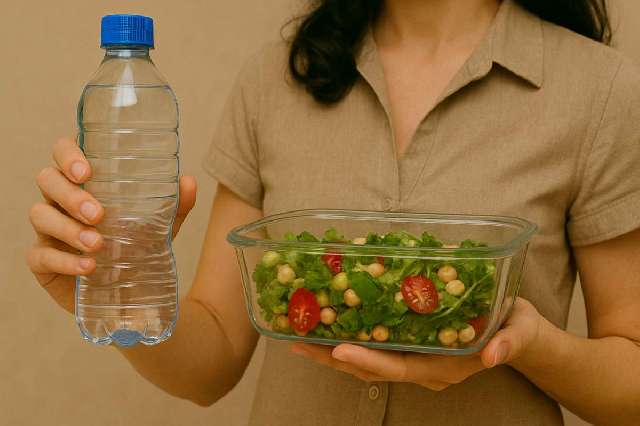 Cuando el plástico es la opción ecológica y el cristal pone en riesgo tu salud