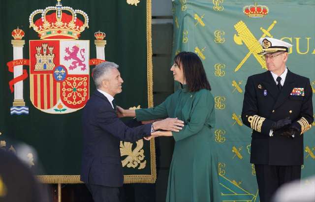 Los guardias civiles señalan a Marlaska y Mercedes González: 