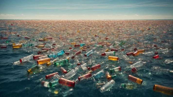 Cerca de 11 millones de toneladas de plástico acaban en ríos y océanos cada año, el peso de más de 1.000 torres Eiffel