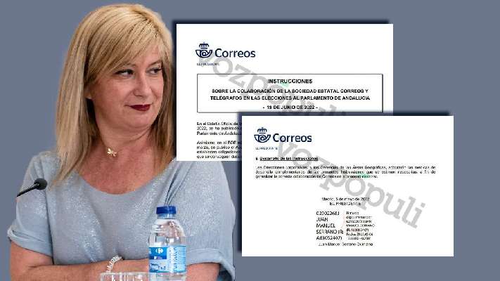 Las pruebas que niegan la versión de Correos sobre la relación de Leire Díez con los votos