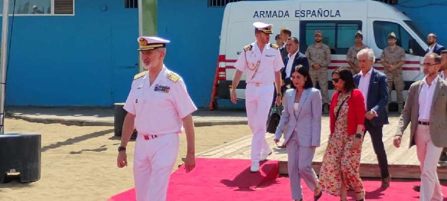 Canarias, bastión del Atlántico: el Rey Felipe VI preside la Revista Naval en Las Palmas