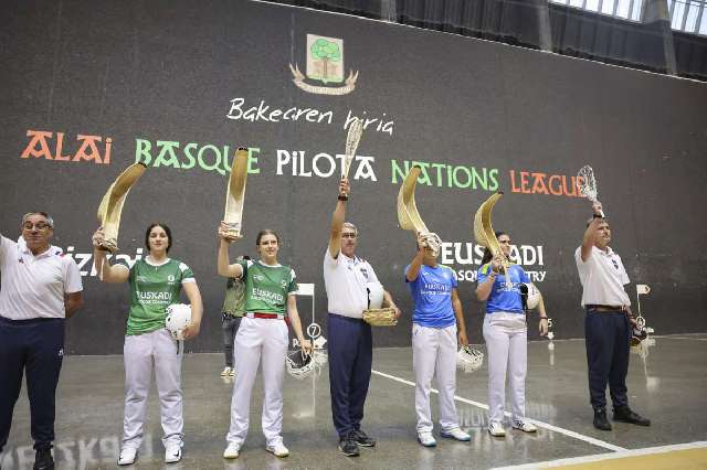 Muestra de odio contra dos vizcaínas por ganar el Mundial de pelota vasca con la camiseta de España