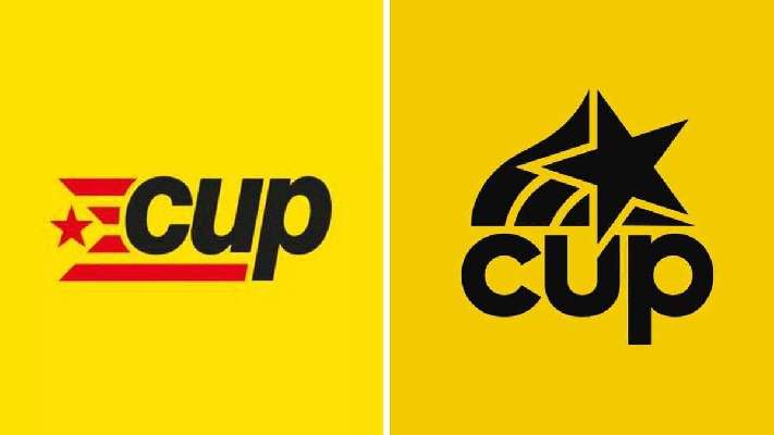 La CUP agranda la estelada en su logo para simbolizar el 