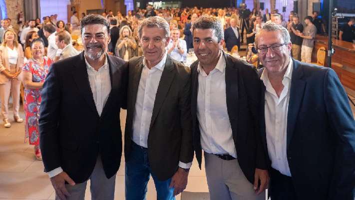 Feijóo agradece que Mazón tenga Presupuestos: 