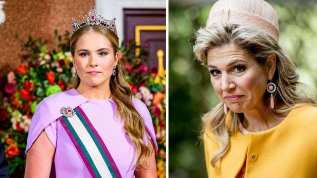 La reina Máxima de Holanda se entera en un acto de que su hija Amalia ha sido hospitalizada por un grave accidente