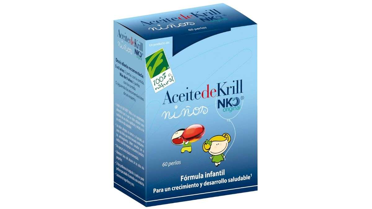Aceite de krill para niños de 100% Natural
