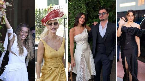 La boda de Belén Écija y de Susana Bicho, Yamal y Fati Vázquez y Rosalía y su novio, en las revistas del corazón
