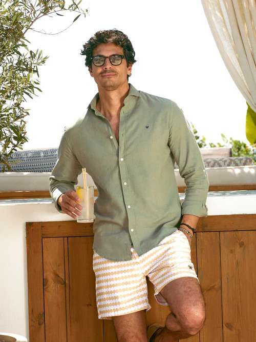 Camisas Lino Hombre Camisa Lino Camisas De Hombre Pedro Del