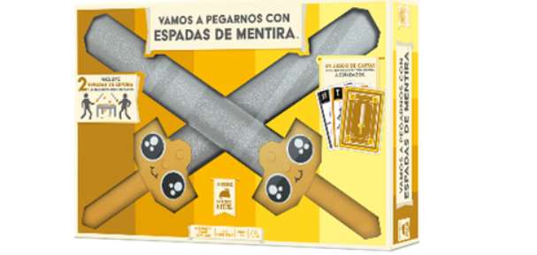 Vamos a pelearnos con espadas de mentira