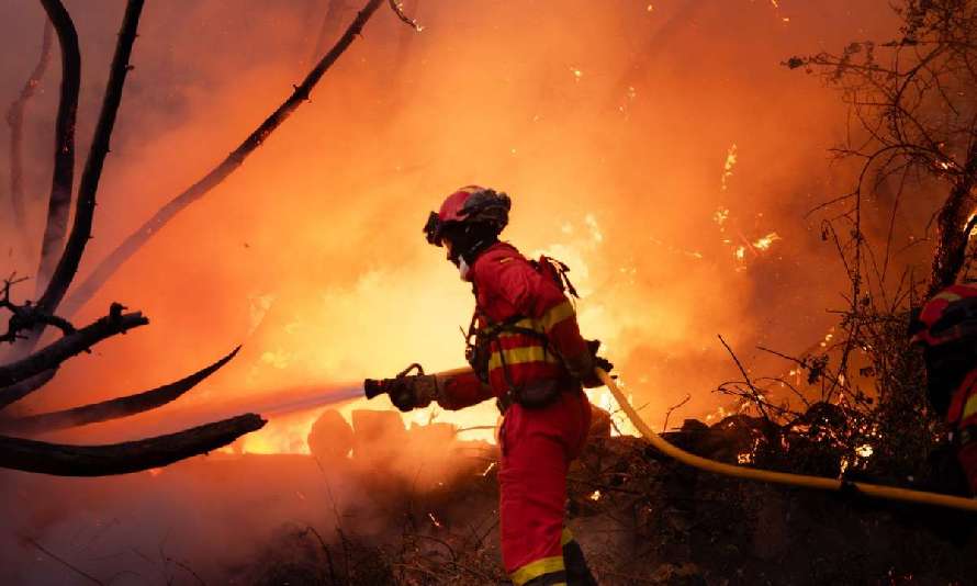 Cabo primero Diosdado (UME), en primera línea contra el fuego de Zamora: “Lo peor es cuando se cumple la regla del 30”