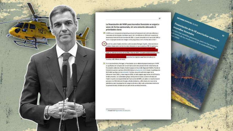 Un informe de la UE revela que España gasta 500 millones menos que Grecia y Portugal en prevención de incendios