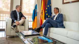 Clavijo trasladará el lunes a Sánchez las quejas de Canarias por la improvisación del Gobierno en el traslado de menas