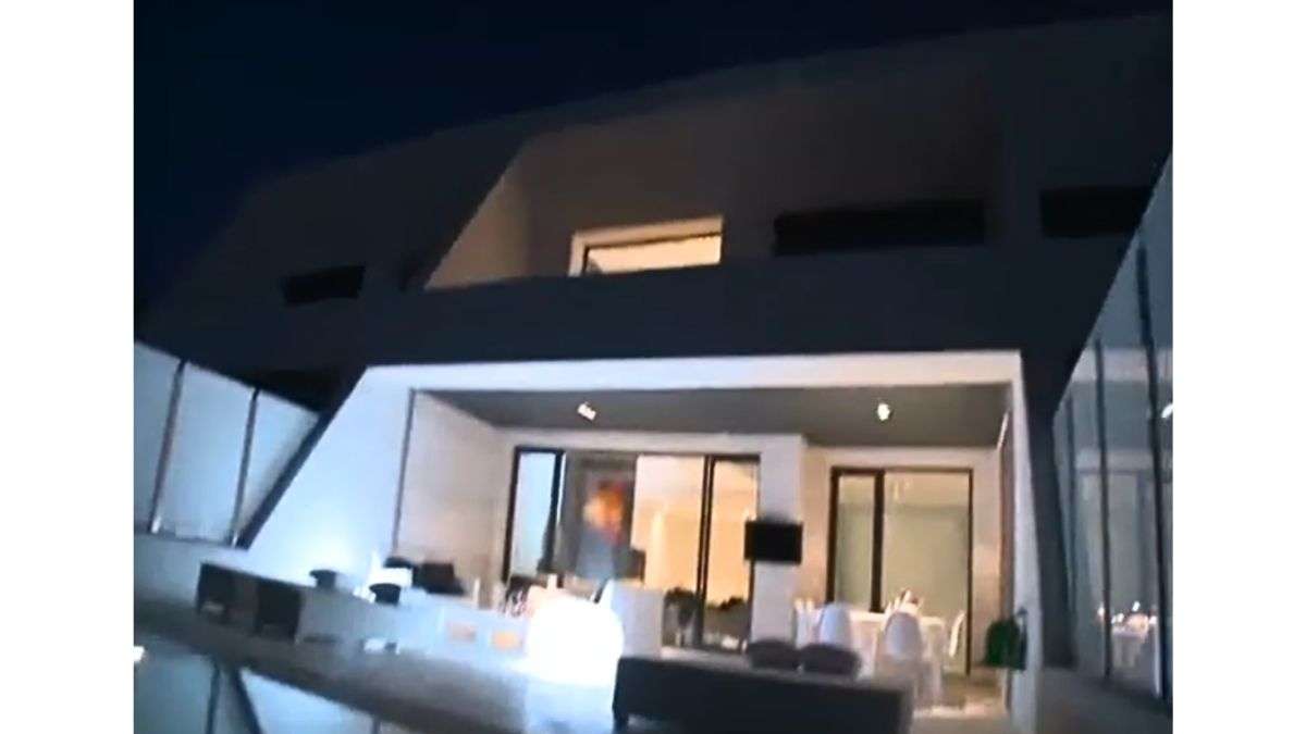 La casa y la terraza