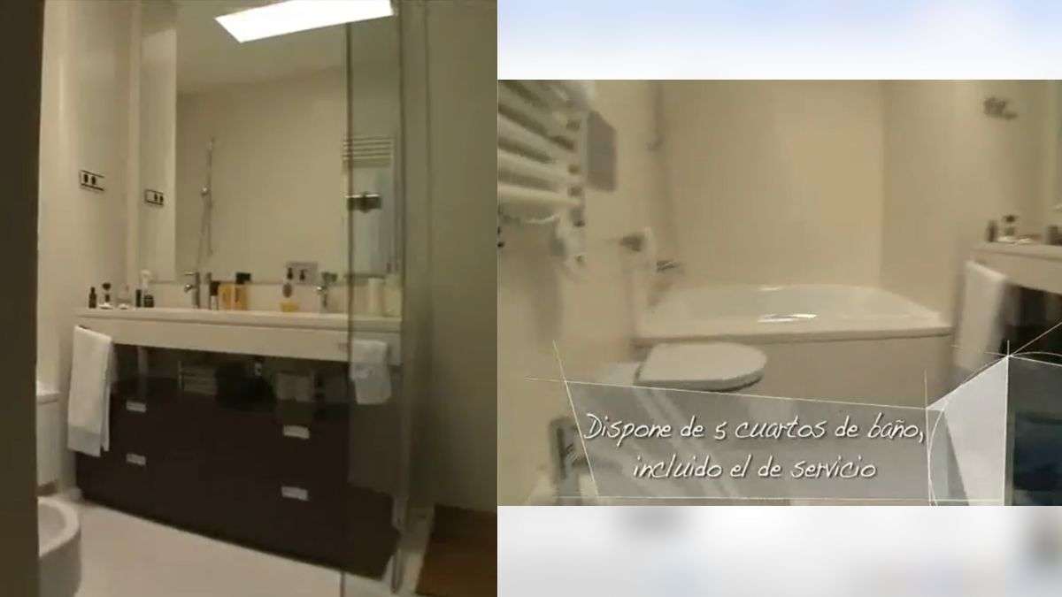 El baño principal