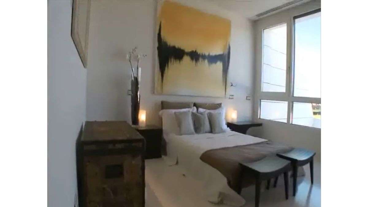 La habitación principal está en la última planta