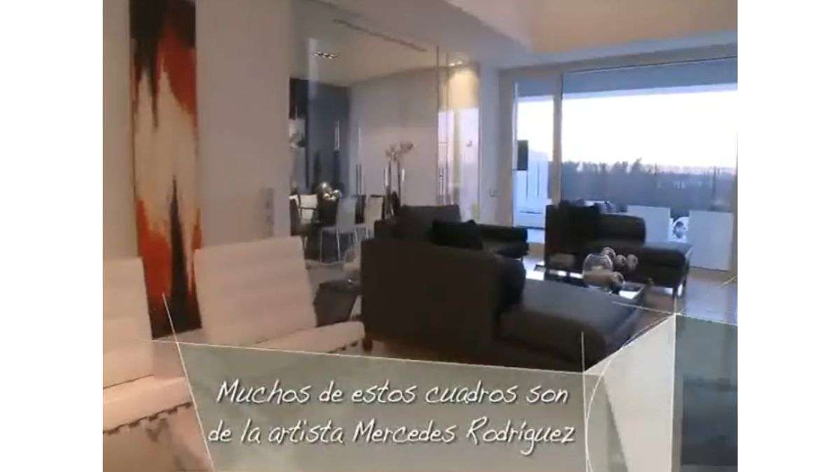 Muchos cuadros son de la exmujer de Joaquín Torres