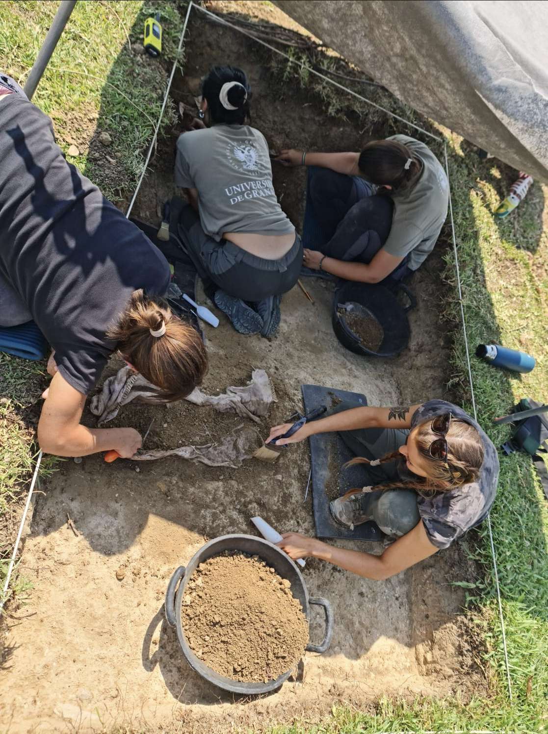 Exhumación en el Cementerio de la Soledad (Huelva)