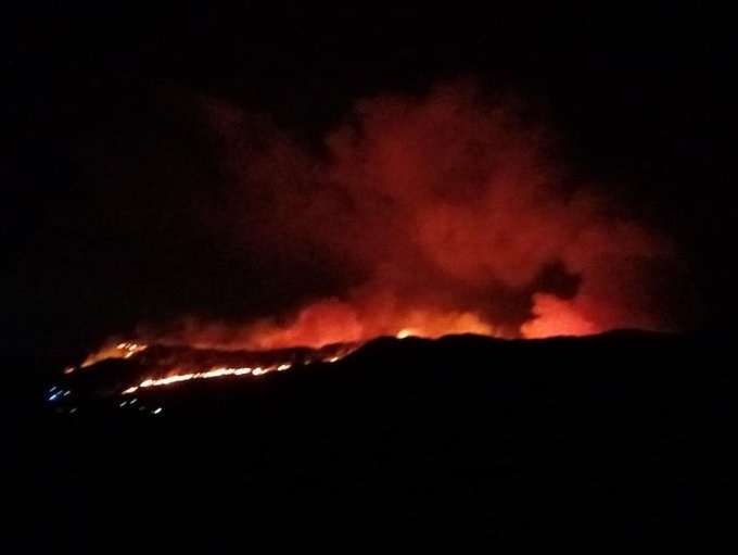 Andalucía declara el nivel 1 por el incendio de Bédar y Lubrín