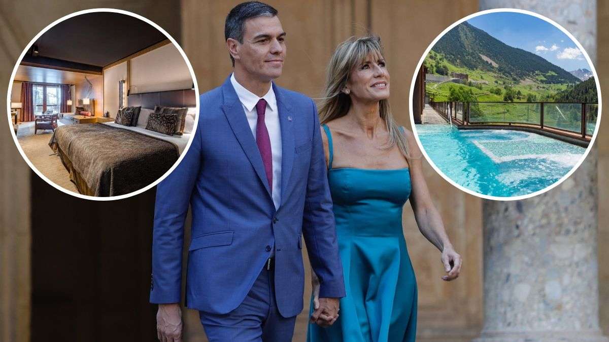 Este es el hotel de lujo donde descansan Pedro Sánchez y Begoña Gómez en Andorra: spa y 2.000 euros la noche