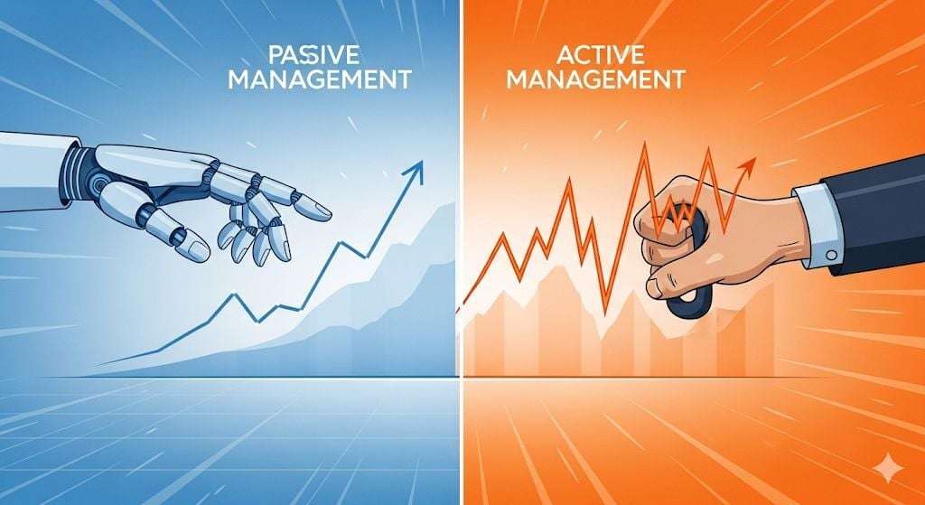 ¿Gestión activa o pasiva? Depende de ti
