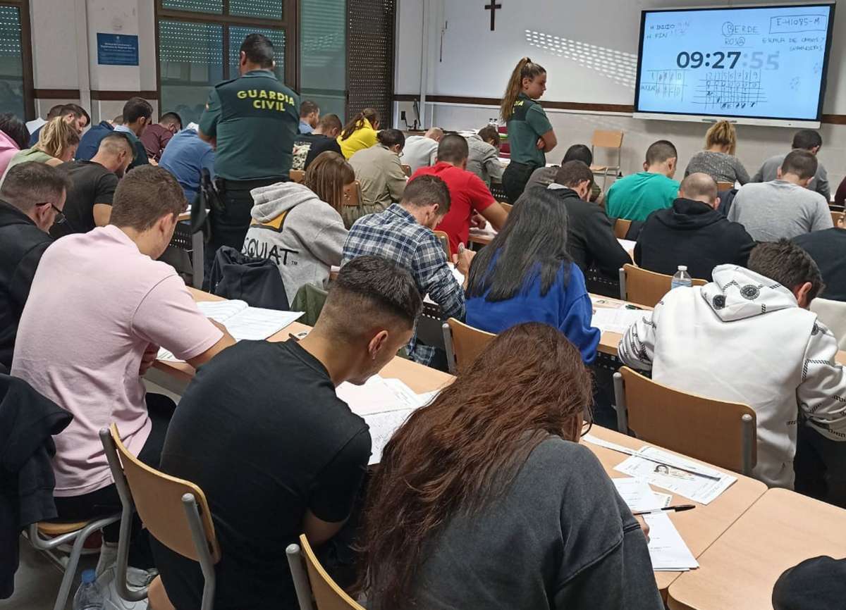 Oposiciones a la Guardia Civil: casi 28.000 personas pelean para conseguir una de las 3.118 plazas