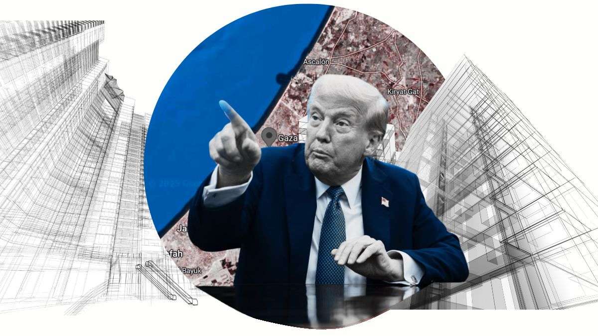 Tokens para canjear por apartamentos y nuevas ciudades impulsadas por IA: el excéntrico plan de Trump para Gaza