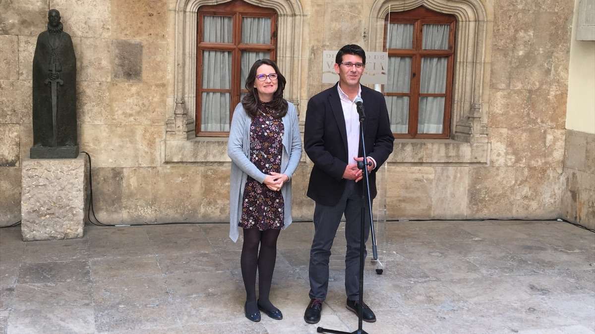 El partido de Jorge Rodríguez, clave en la Diputación de Valencia, tienta a Mónica Oltra para 2027