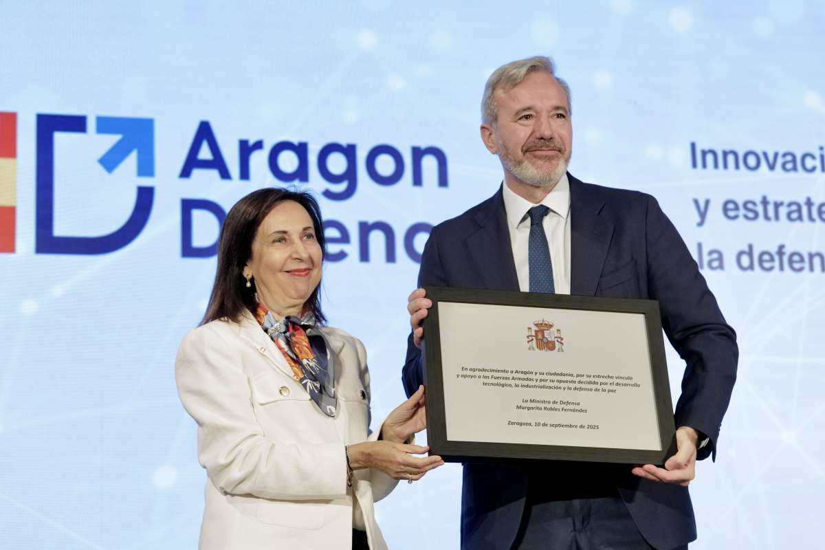 Aragón se hace fuerte y presenta su Hub de Defensa: "Queremos ser parte de lo que va a pasar en la industria"