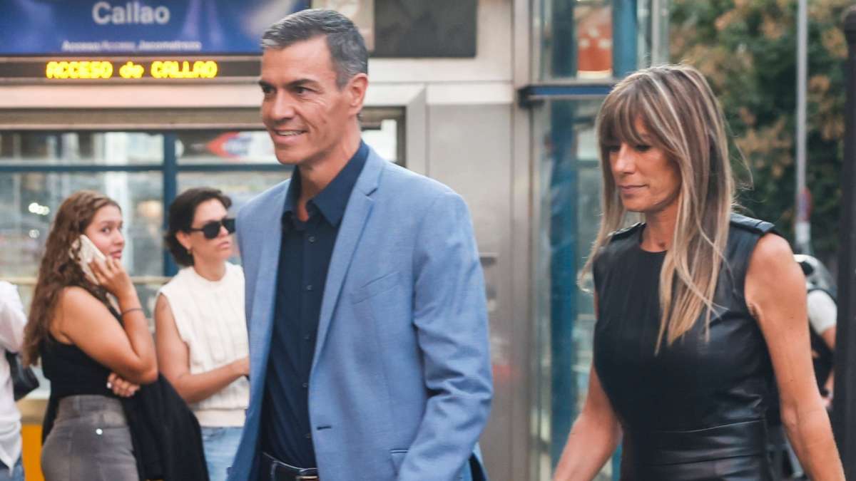 El inesperado plan entre abucheos de Begoña Gómez con Pedro Sánchez tras su declaración ante el juez
