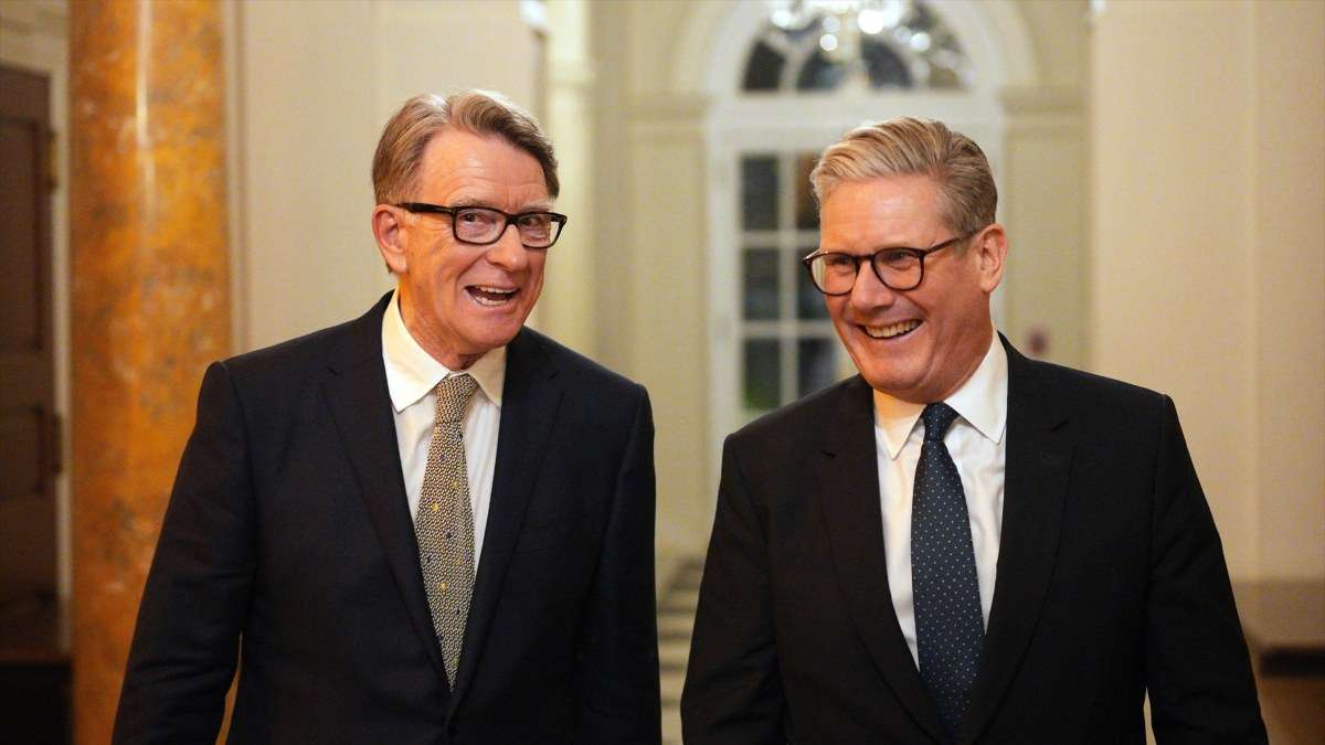 Starmer destituye a su embajador en EEUU por sus vínculos con Epstein