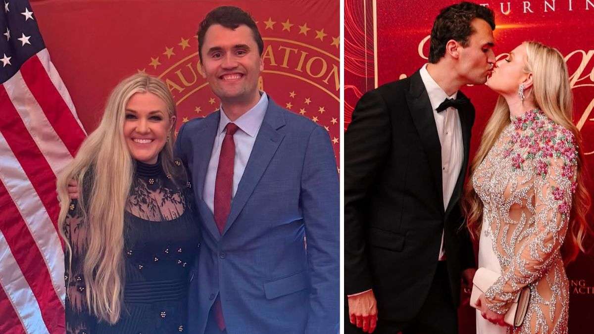 Así era Charlie Kirk, el activista asesinado: su mujer Erika, ex Miss Arizona y empresaria, y sus hijos | Vozpópuli