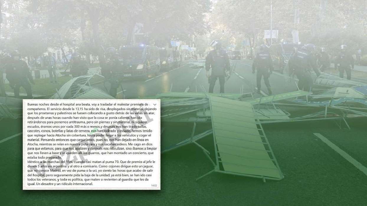 Unknown item discovered in early hours