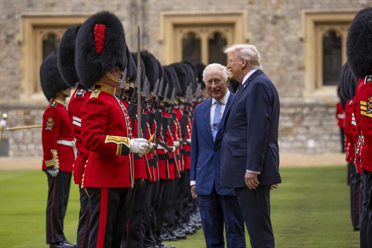 Una espada, la tumba de Isabel II y manifestaciones en contra: así ha sido la visita de Trump a Londres