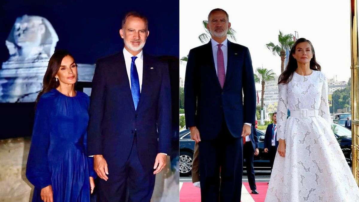 Así está siendo el viaje de los reyes Felipe y Letizia a Egipto: de su apretada agenda a un plan nocturno muy especial