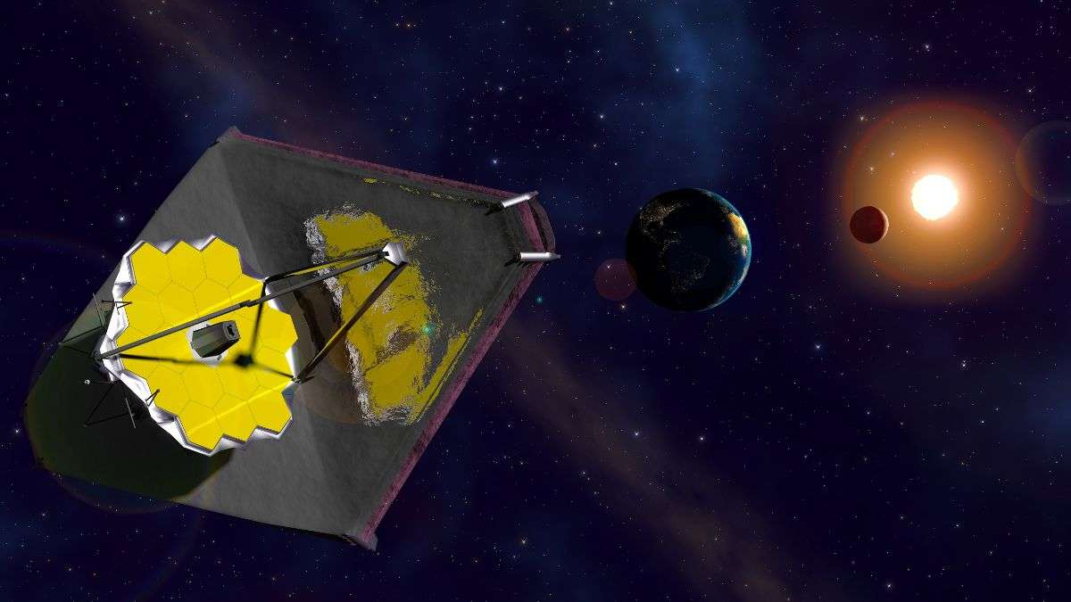 El descubrimiento del telescopio James Webb de una cadena de 20 galaxias de 13 millones de años luz de largo