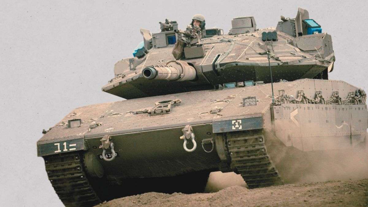 El Merkava IV 'Barak', carro de combate israelí clave en el avance en Gaza y uno de los mejores del mundo