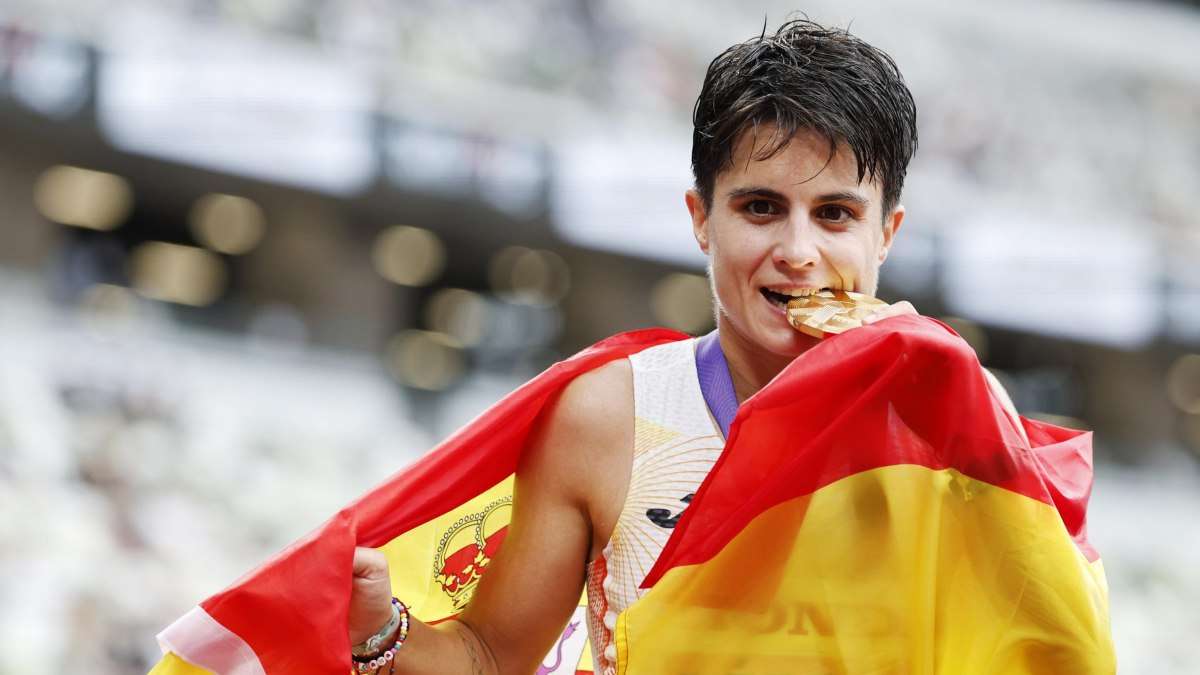 María Pérez hace historia: gana para España su cuarto oro mundial en marcha
