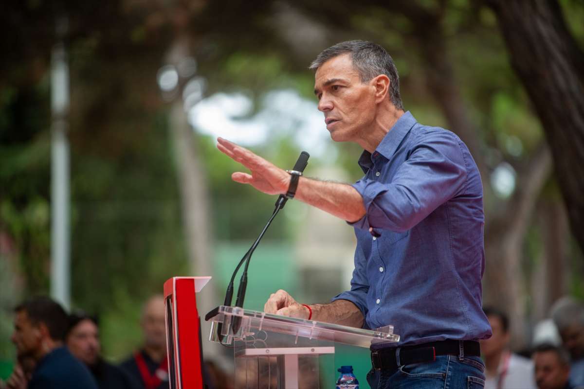 Sánchez se parapeta con Palestina como escudo electoral